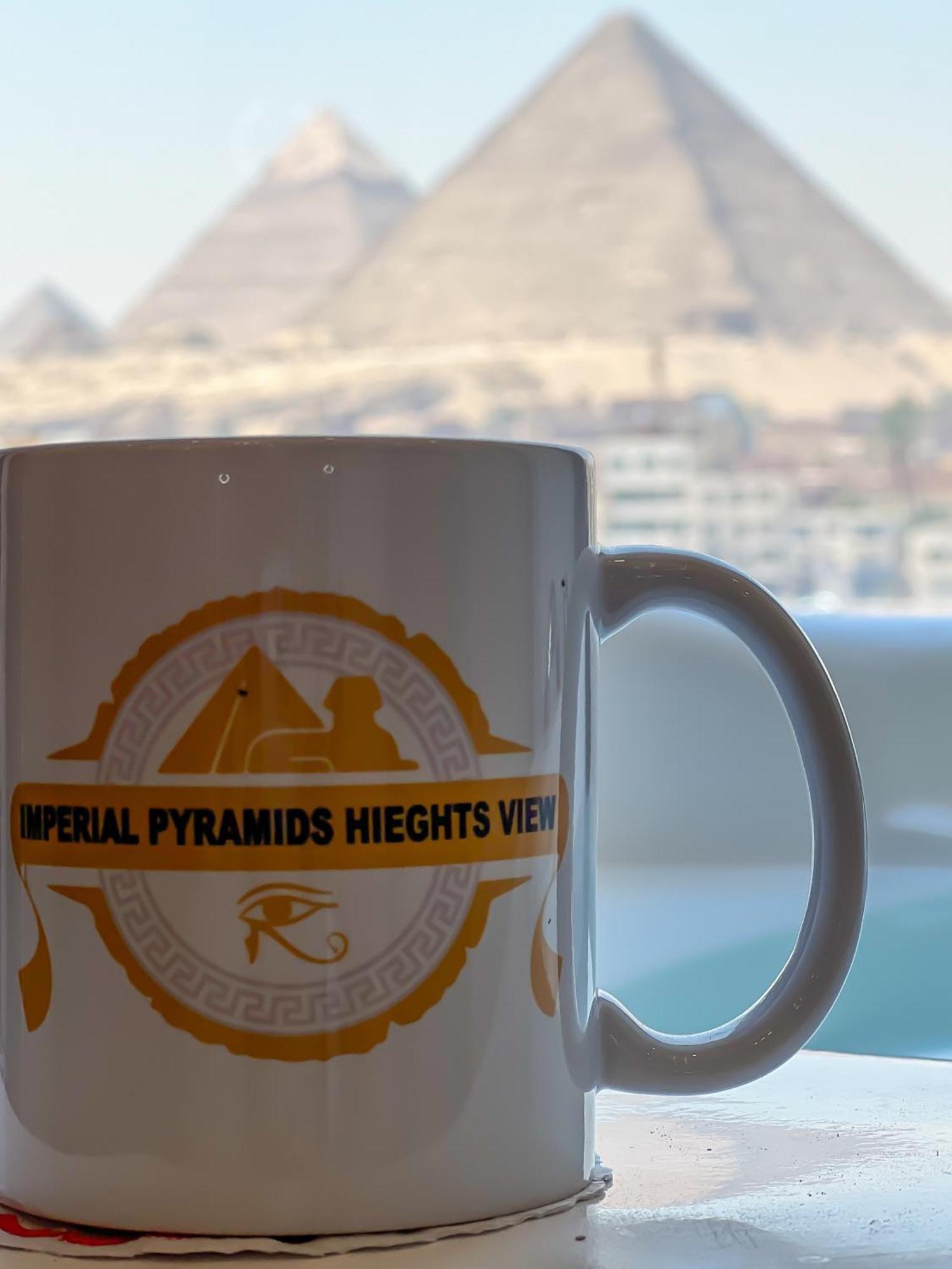 Imperial Pyramids Heights View Panzió Nazlet el-Sîsi Kültér fotó